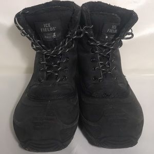 Ice Fields, Size 9, Black, Winter Boots